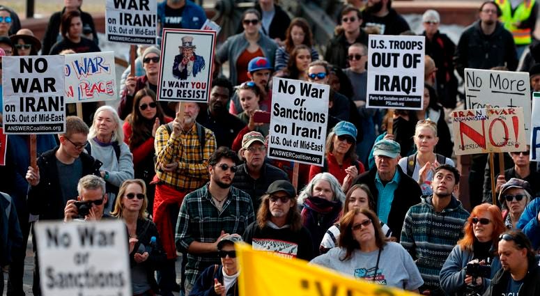 no war protest