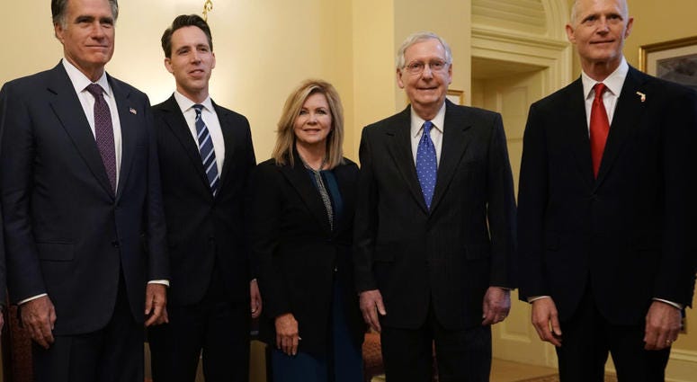 Mitch McConnell, Josh Hawley