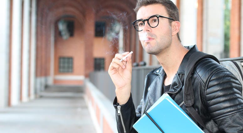 marijuana smoking on campus