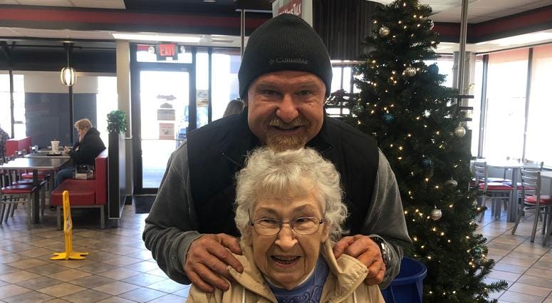 Dave and Mama Glover