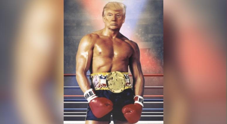 Trump as Rocky