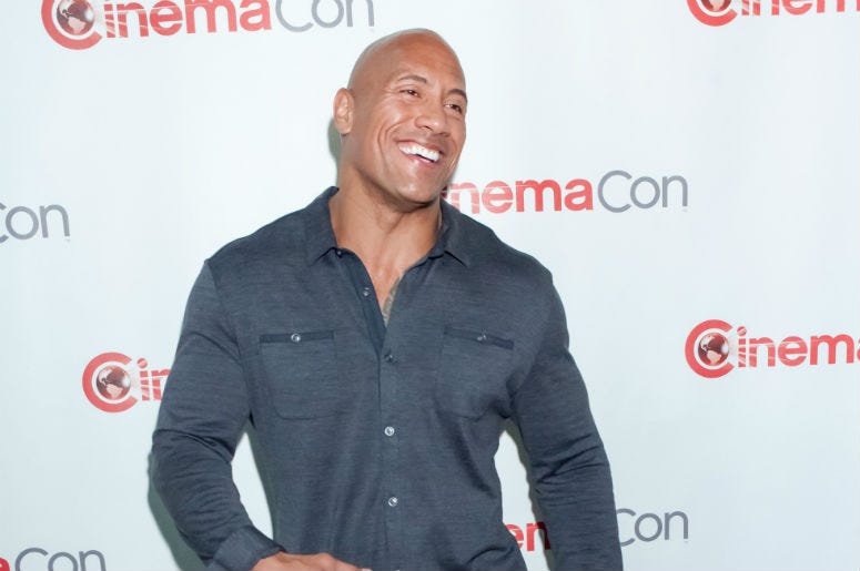 Dwayne Johnson - arrivals at Opening of CinemaCon at Caesars Palace in Las Vegas, Nevada Dwayne Johnson - arrivals at Opening of CinemaCon at Caesars Palace in Las Vegas, Nevada