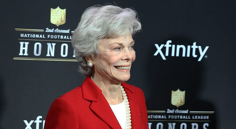 New Orleans, LA, USA: Janice McNair , wife of Houston Texans owner Robert McNair (not pictured) on the red carpet prior to the Super Bowl XLVII NFL Honors award show at Mahalia Jackson Theater.