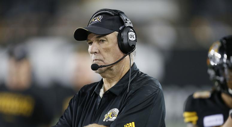 June Jones with the Tiger Cats June Jones with the Tiger Cats