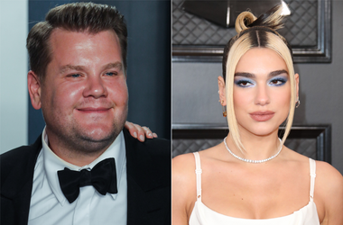 James Corden & Dua Lipa
