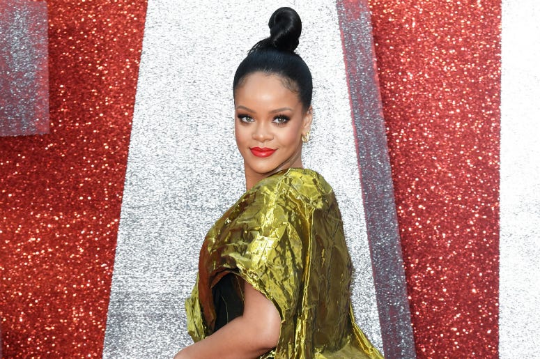 Rihanna 6/13/2018 - Rihanna attending the European premiere of Oceans 8, held at the Cineworld in Leicester Square, London
