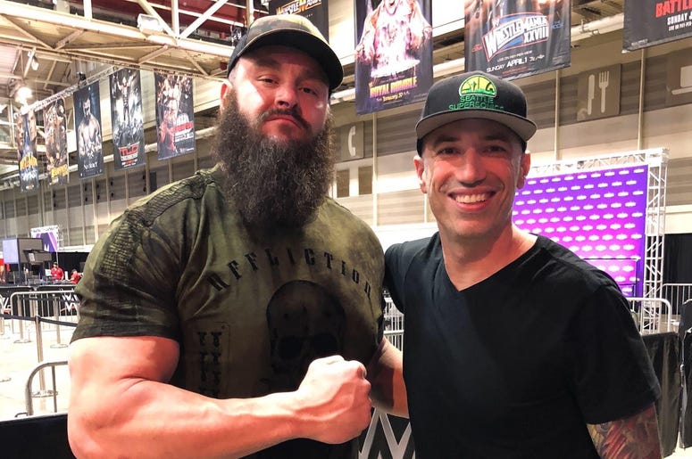 WWE Superstar Braun Strowman chats with Migs! WWE Superstar Braun Strowman chats with Migs!