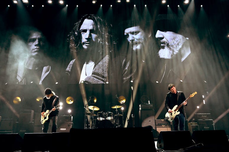 Soundgarden paying tribute to Chris Cornell