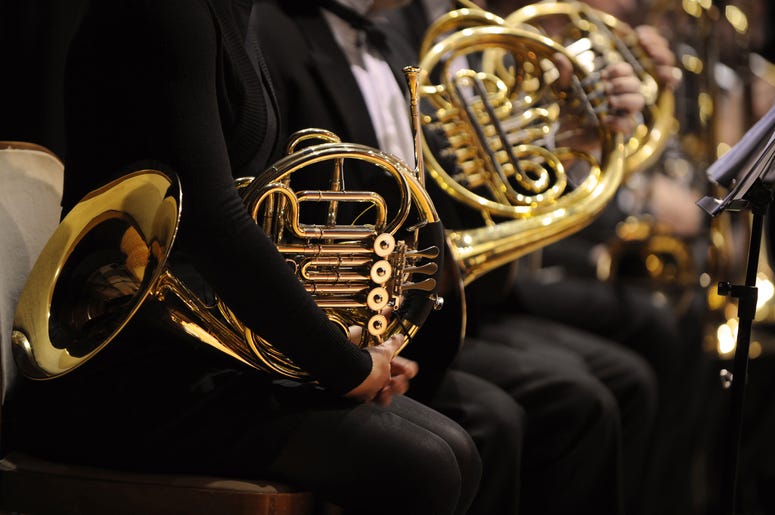 french horns of the Seattle Symphony