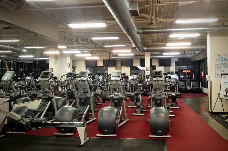 The gym will not be this empty any time soon!