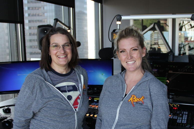 Cathy and Taryn