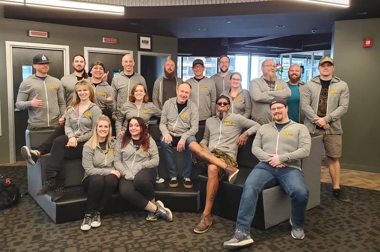 The KISW Crew