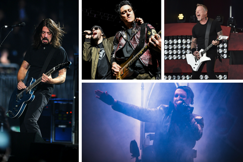Foo Fighters, Metallica, Avenged Sevenfold, Marilyn Manson Foo Fighters, Metallica, Avenged Sevenfold, Marilyn Manson