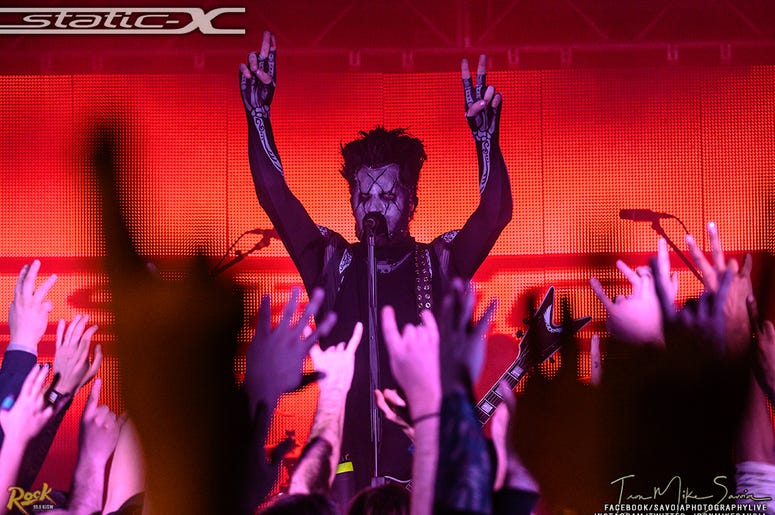 Static-X Photos Seattle 12.14.19