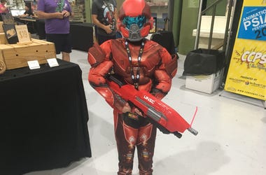 Micah Medina of Yucca Valley as Red Team Spartan from the video game, \"Halo.\" 636708915174806962-IMG-3889.JPG Micah Medina of Yucca Valley as Red Team Spartan from the video game, \"Halo.\" 636708915174806962-IMG-3889.JPG