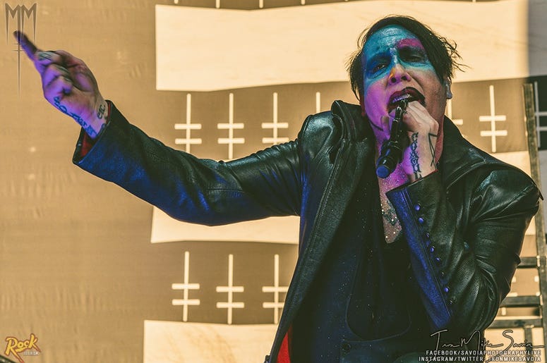 Marilyn Manson at Pain in the Grass