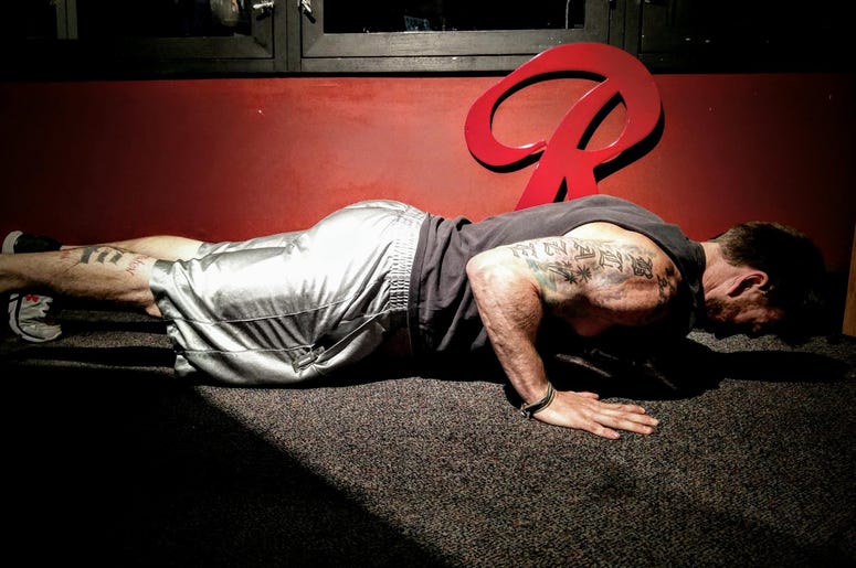 Coming soon... You doing a push-up like this!
