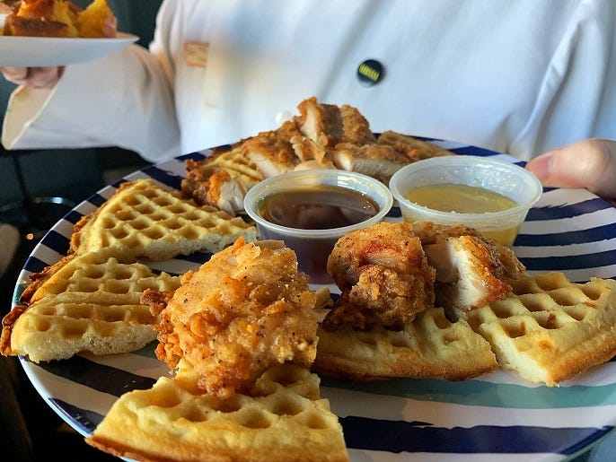 Fat's Chicken and Waffles!