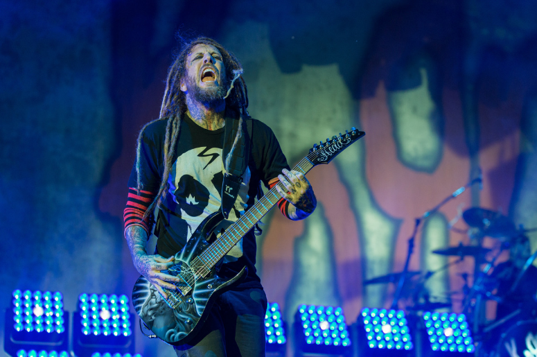Brian "Head" Welch of Korn at Toyota Park during Open Air Chicago on July 16, 2016 Brian "Head" Welch of Korn at Toyota Park during Open Air Chicago on July 16, 2016