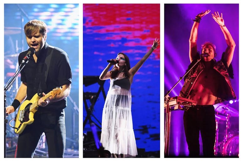 Death Cab For Cutie, CHVRCHES, Walk The Moon