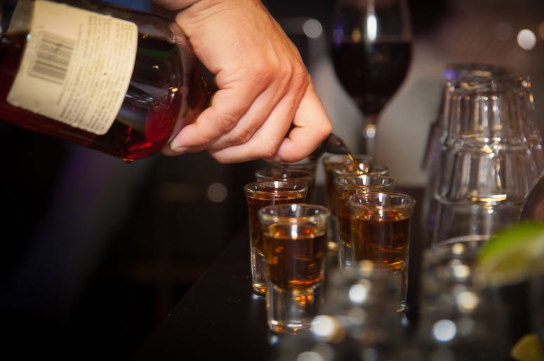 Pouring shots, Alcohol Pouring shots, Alcohol (Photo credit: Rosevite2000)