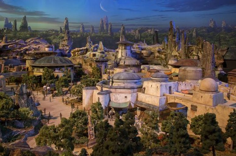 Star Wars: Galaxy's Edge Artist Rendering