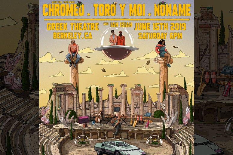Toro y Moi, Chromeo and No Name Toro y Moi, Chromeo and No Name