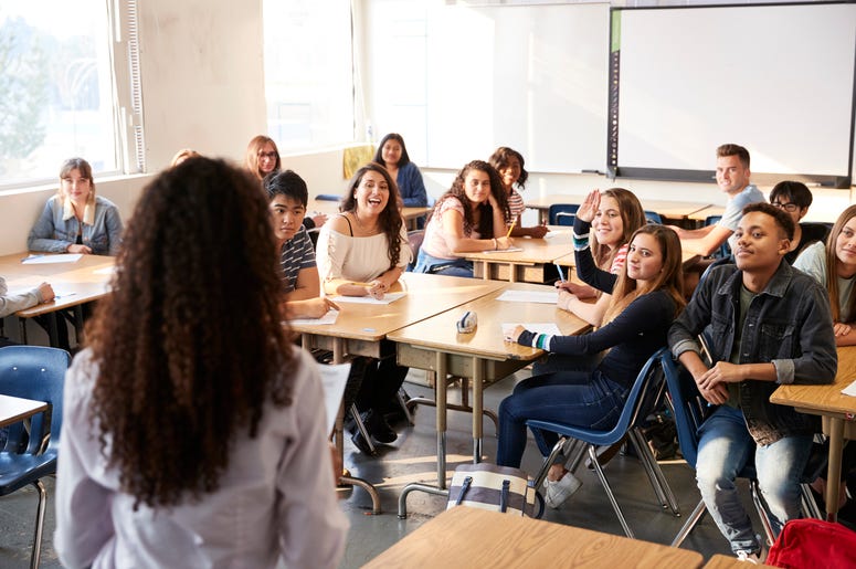 Teacher & Students