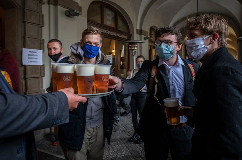 Beer & mask Beer & mask