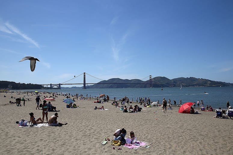 San Francisco beach