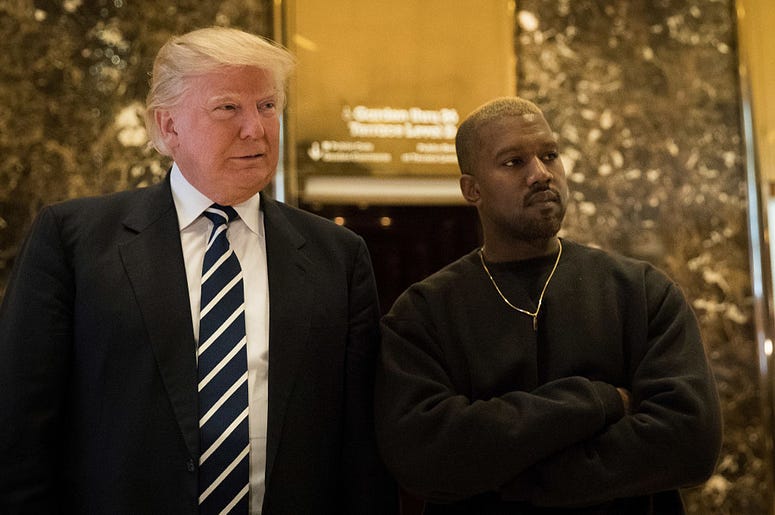 Donald Trump + Kanye West Donald Trump + Kanye West