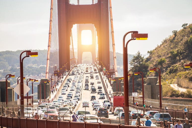 Golden Gate Bridge Traffic