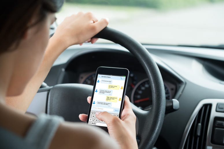Texting while driving