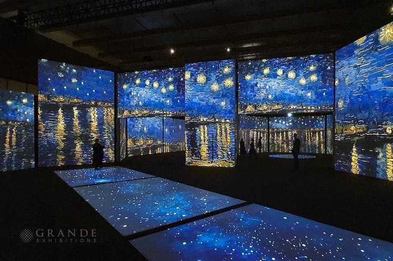 Starry Night installation Starry Night installation