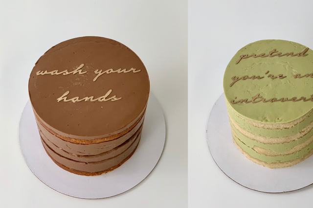 Quarantine cakes Quarantine cakes