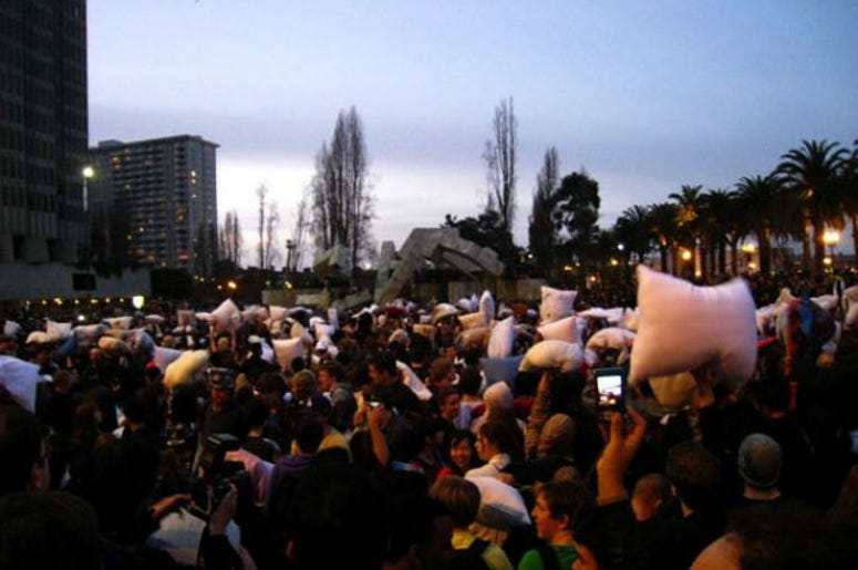 Great San Francisco Pillow Fight