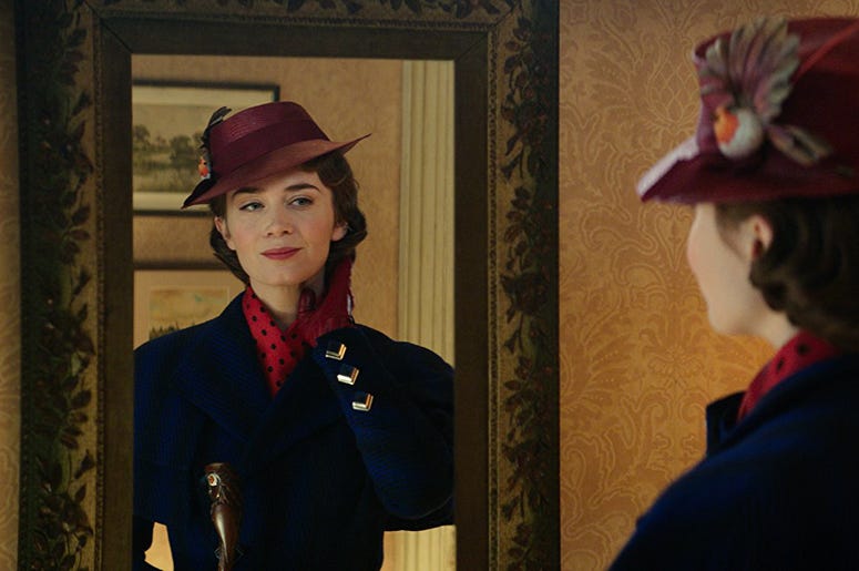 Emily Blunt in "Mary Poppins Returns" Emily Blunt in "Mary Poppins Returns"