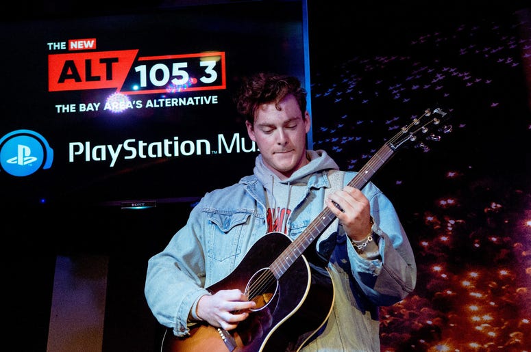 lovelytheband in the Playstation Music Space At ALT 105.3 lovelytheband in the Playstation Music Space At ALT 105.3