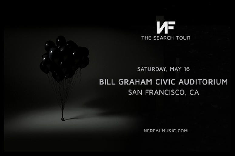 NF: 'The Search Tour' at Bill Graham Civic Auditorium - San Francisco NF: 'The Search Tour' at Bill Graham Civic Auditorium - San Francisco