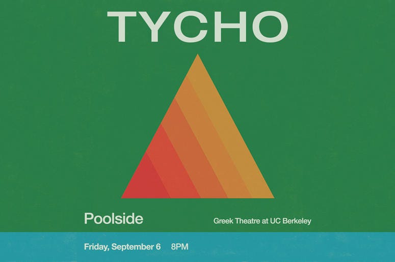 Tycho at The Berkeley Greek Theater Tycho at The Berkeley Greek Theater
