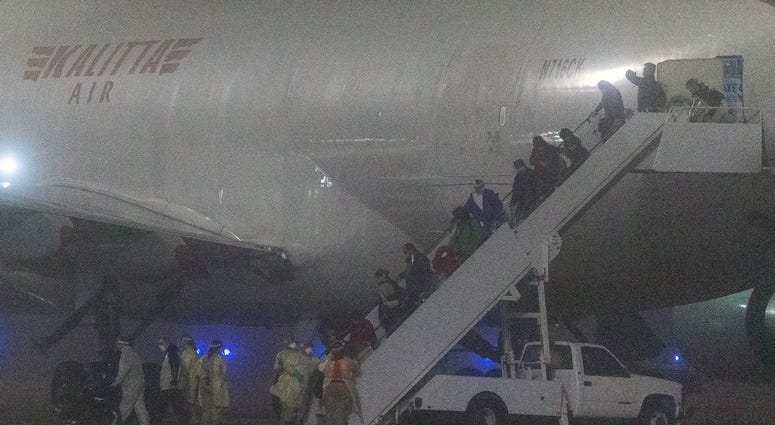 San Antonio evacuees