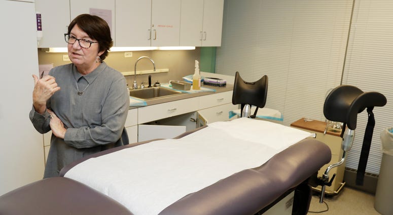 Abortion clinic procedure room