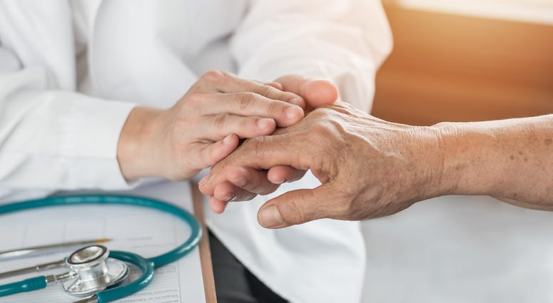 man suffering from possible dementia
