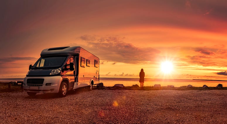 rv on the beach