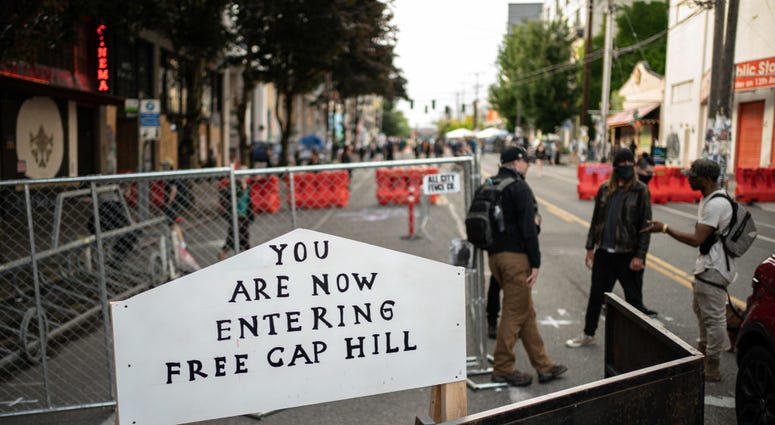 entry point of seattle's police free zone