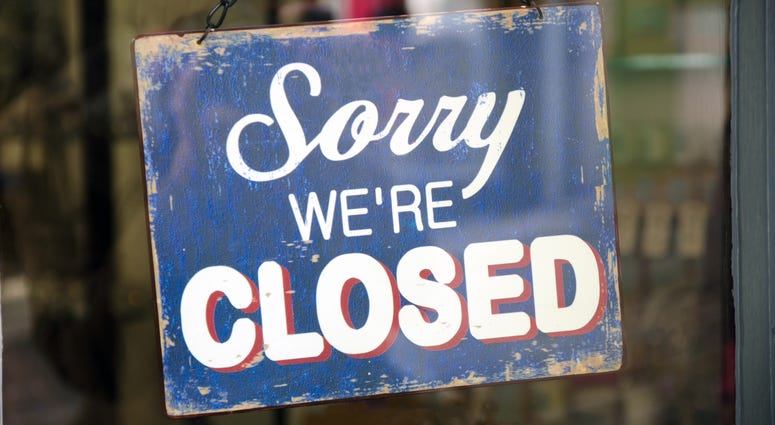 Sorry We're Closed