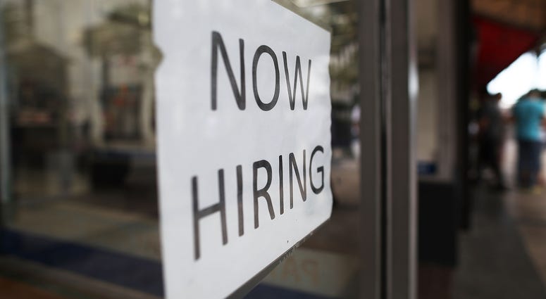 Now Hiring sign