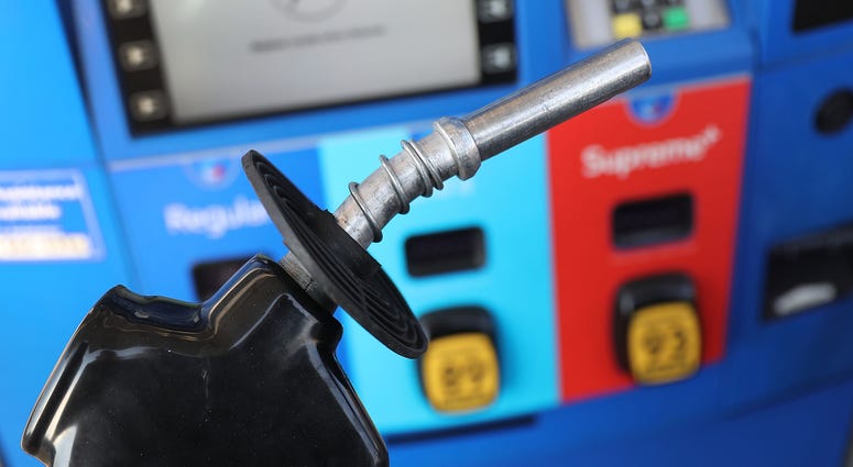 Gas pump nozzle