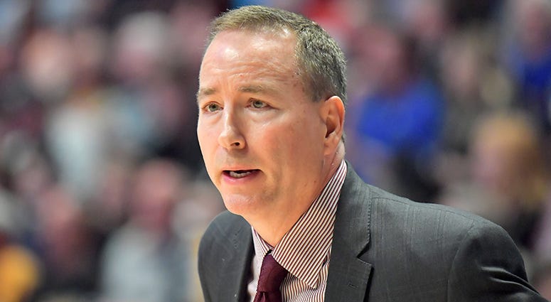 exas A&M Aggies coach Billy Kennedy reacts in the first half against the Vanderbilt Commodores in the SEC conference tournament at Bridgestone Arena. exas A&M Aggies coach Billy Kennedy reacts in the first half against the Vanderbilt Commodores in the SEC conference tournament at Bridgestone Arena.
