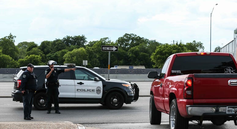 Protests in downtown Austin